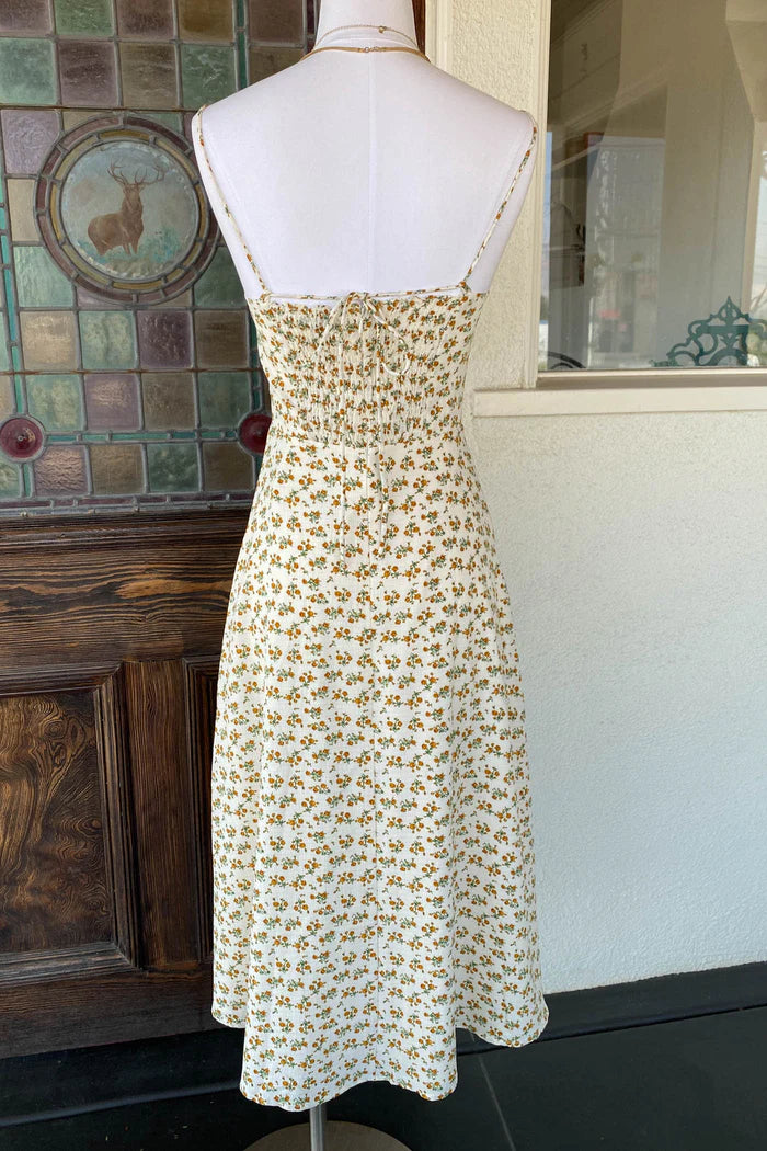 Ditsy Floral Midi Dress