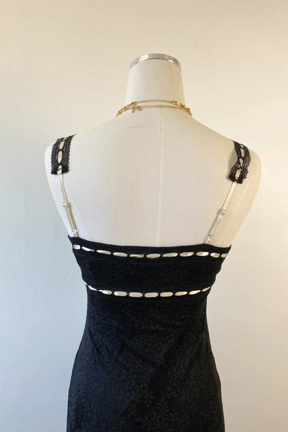 Lace Sleeveless Maxi Dress