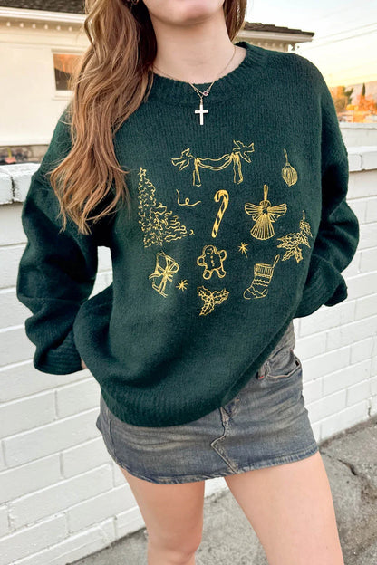 Evergreen Christmas Sweater