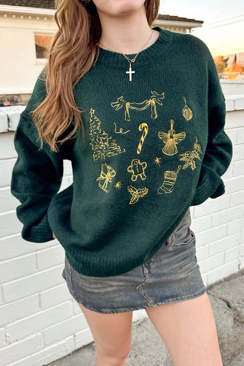 Evergreen Christmas Sweater