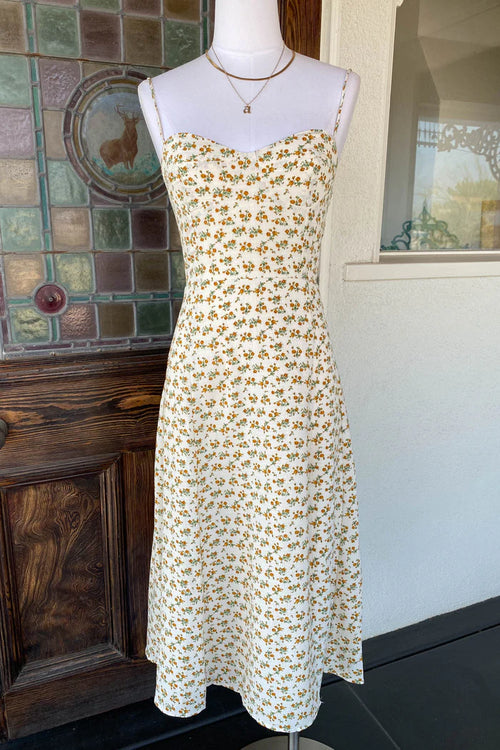 Ditsy Floral Midi Dress
